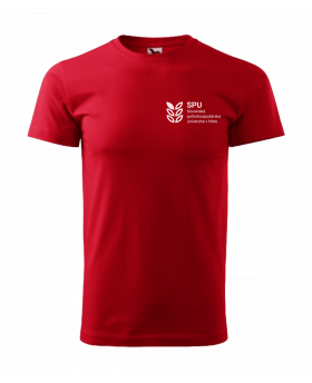 Tričko SPU červené - unisex